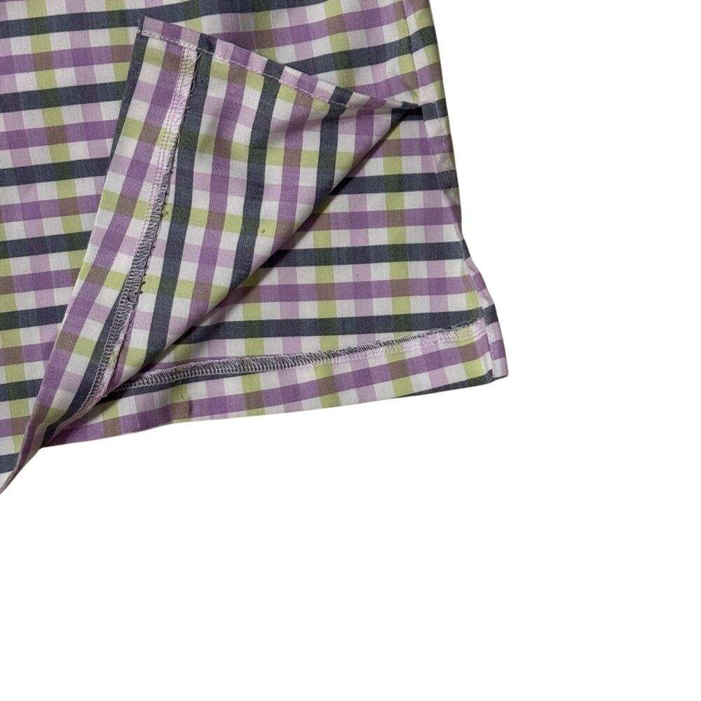 Adidas Plaid Golf Tennis Skirt Skort Purple Size 14 - Picture 4 of 7